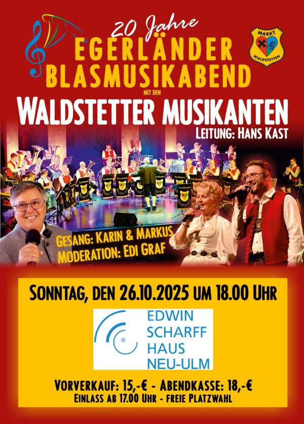 Flyer Egerländer Abend